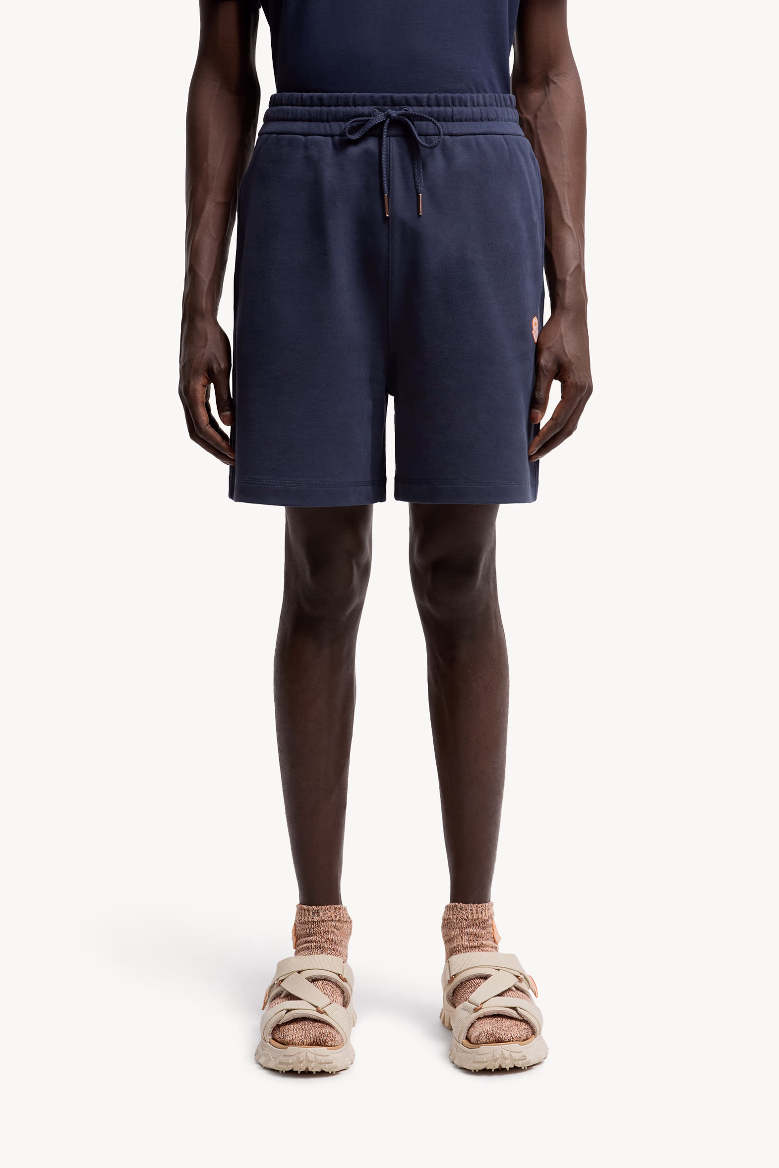 Shorts de algodón Moncler x Gilga Farm Designed by Donald Glover Hombre Azul marino Moncler 3